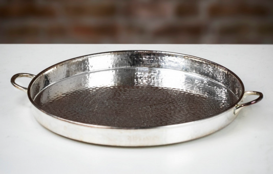Culinary Concepts 'Let's Get Hammered' Silver-Plated Palace Serving Tray