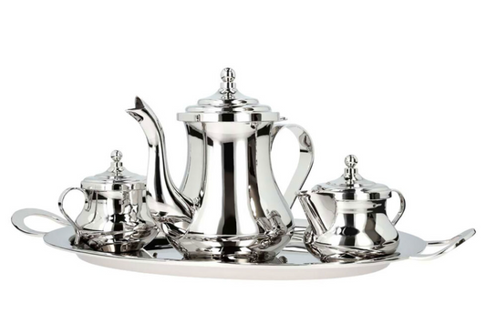 Talleres Los Ballesteros Set de 4 Piezas para Café Modernista