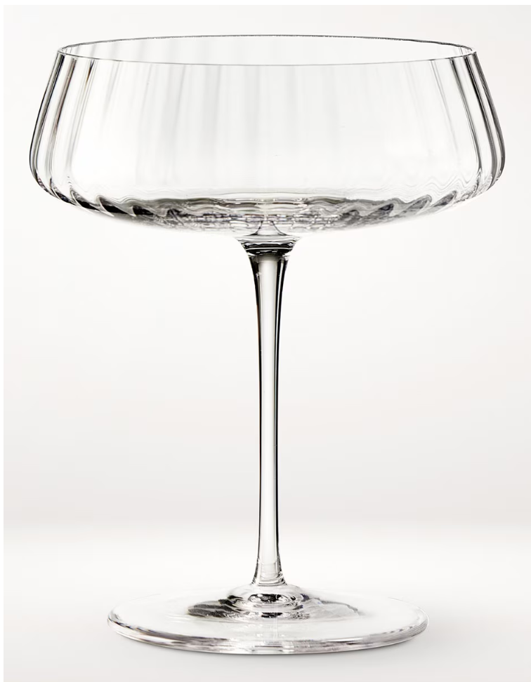 Copa para cóctel Reserve stemware de vidrio Set X2