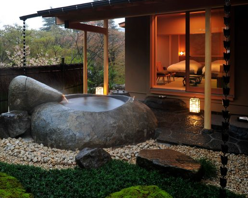 Día wellness en Ryokan Gora Kadan + onsen privado