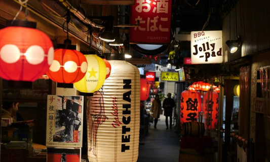Tour gastronómico nocturno en Osaka
