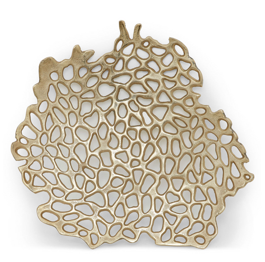 Gont Figura Decorativa Mural de Red en Metal